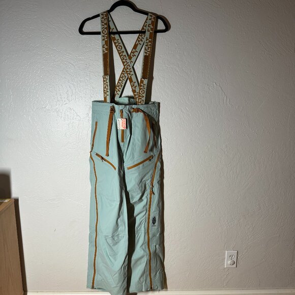 FREE People Zephyr Mint Combo Ski Shell Pants Size S/M NEW WITH TAG - Picture 4 of 14